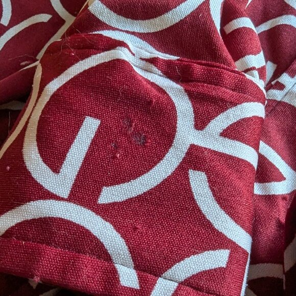 Givenchy Red and Cream Button Down Shirt - Picture 7 of 8